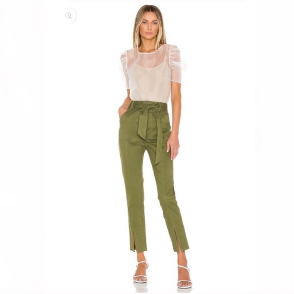 REVOLVE TULAROSA Jessica Pants in Army Green Size XXS